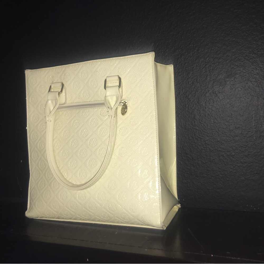 Christian Lacroix Cream Shoulder Bag
